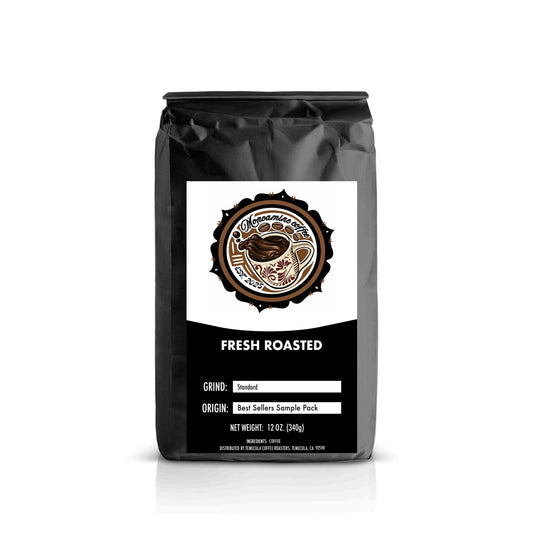 Best Sellers Sample Pack: 6Bean, Cowboy, Breakfast, Peru, Mexico, Bali